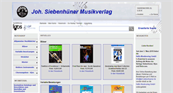 Desktop Screenshot of joh-siebenhuener.de